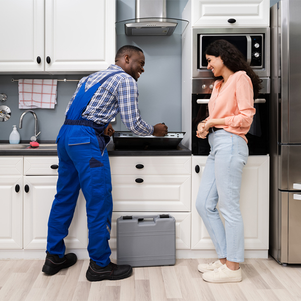 what kind of warranty do you offer on your cooktop repair services in Ellington Illinois